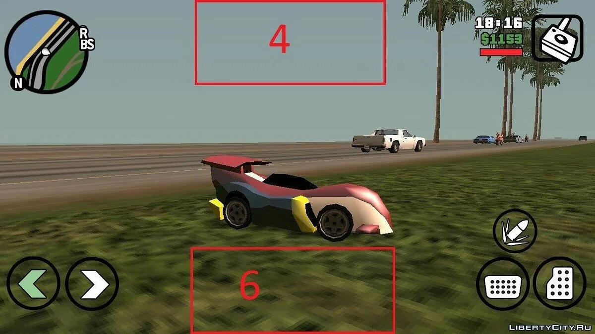 Toy  car / GTA San Andreas (iOS, Android)
