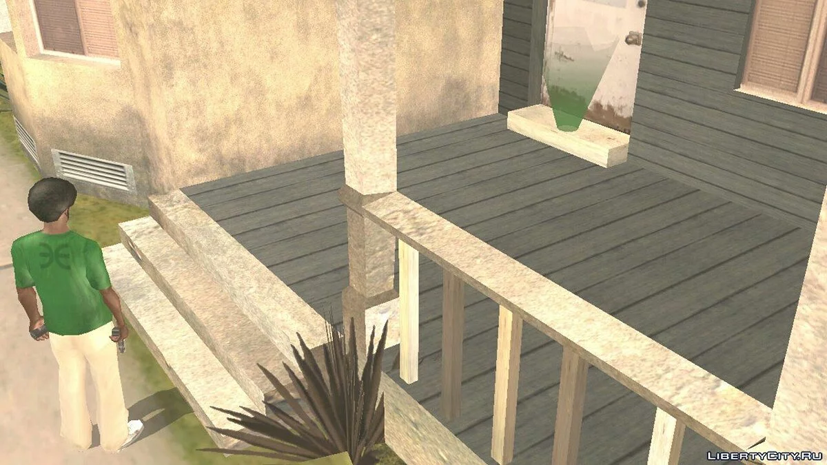 Домик в гетто для CJ / GTA San Andreas (iOS, Android)