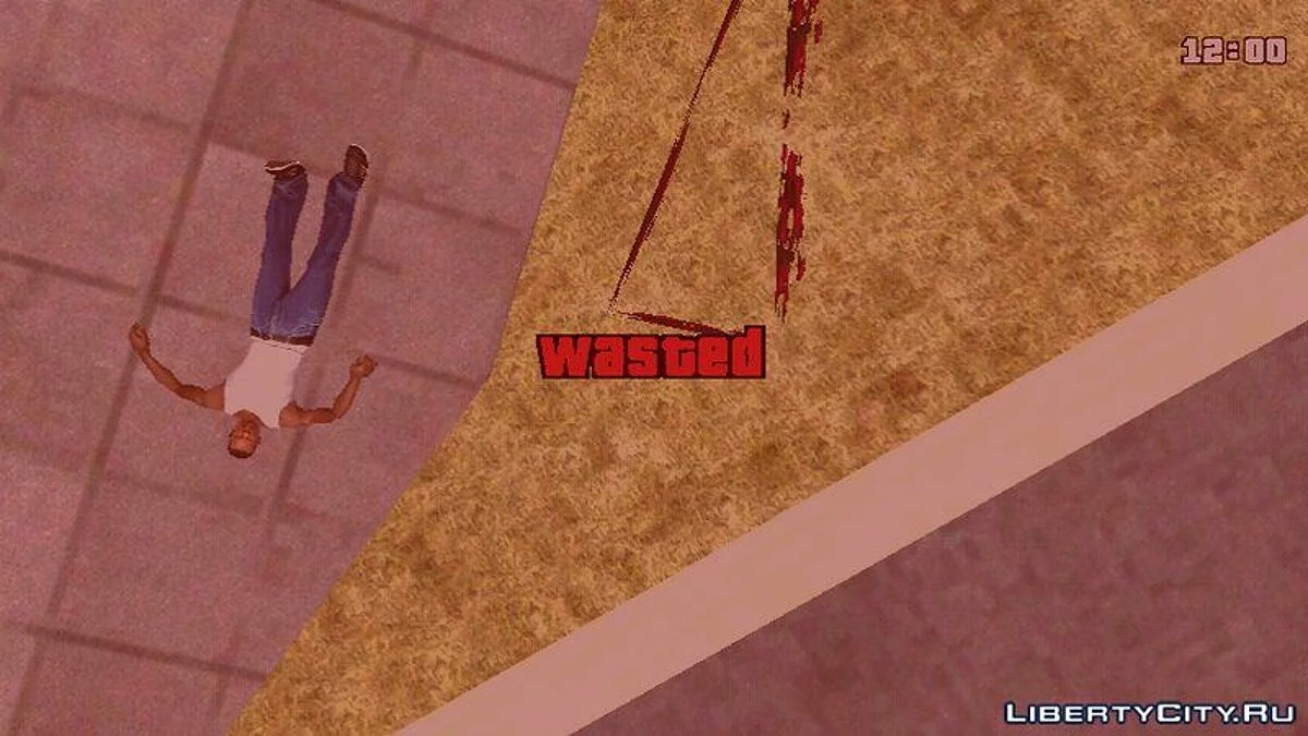 GTA V Wasted/Busted Screen For Android / GTA San Andreas (iOS, Android)