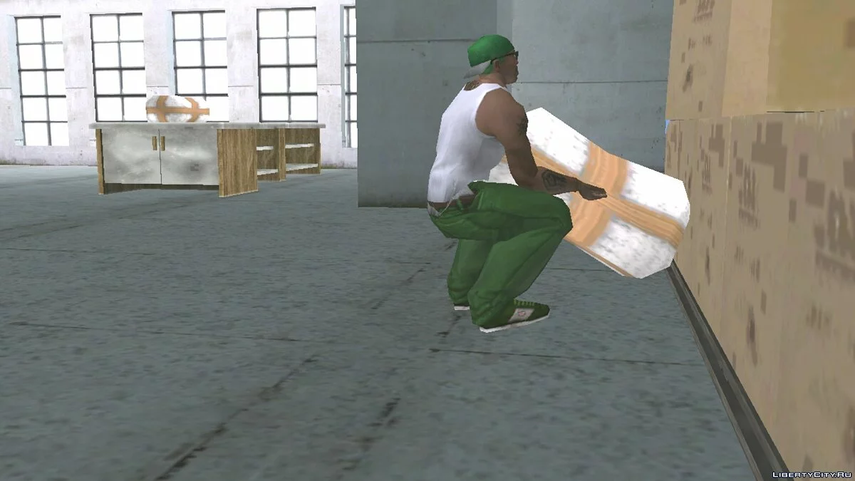 Работа на заводе по производству кокаина / GTA San Andreas (iOS, Android)