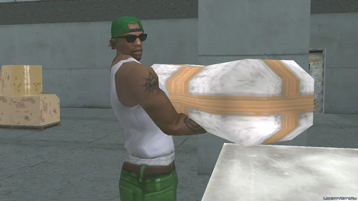 Работа на заводе по производству кокаина / GTA San Andreas (iOS, Android)