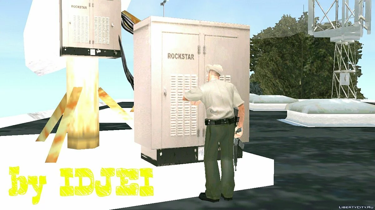 Армия на горе в SF / GTA San Andreas (iOS, Android)