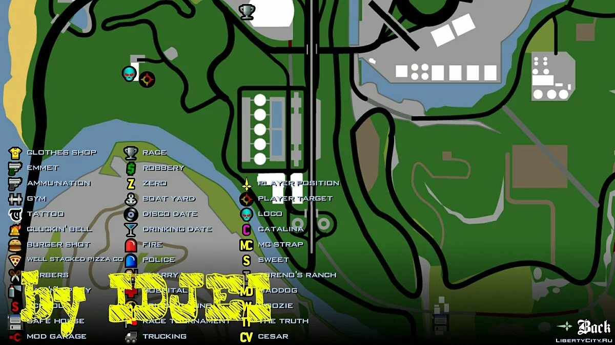 Армия на горе в SF / GTA San Andreas (iOS, Android)