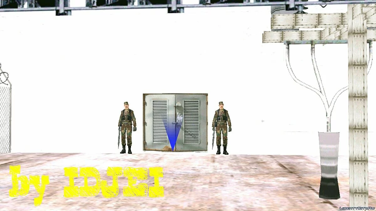 Армия на горе в SF / GTA San Andreas (iOS, Android)