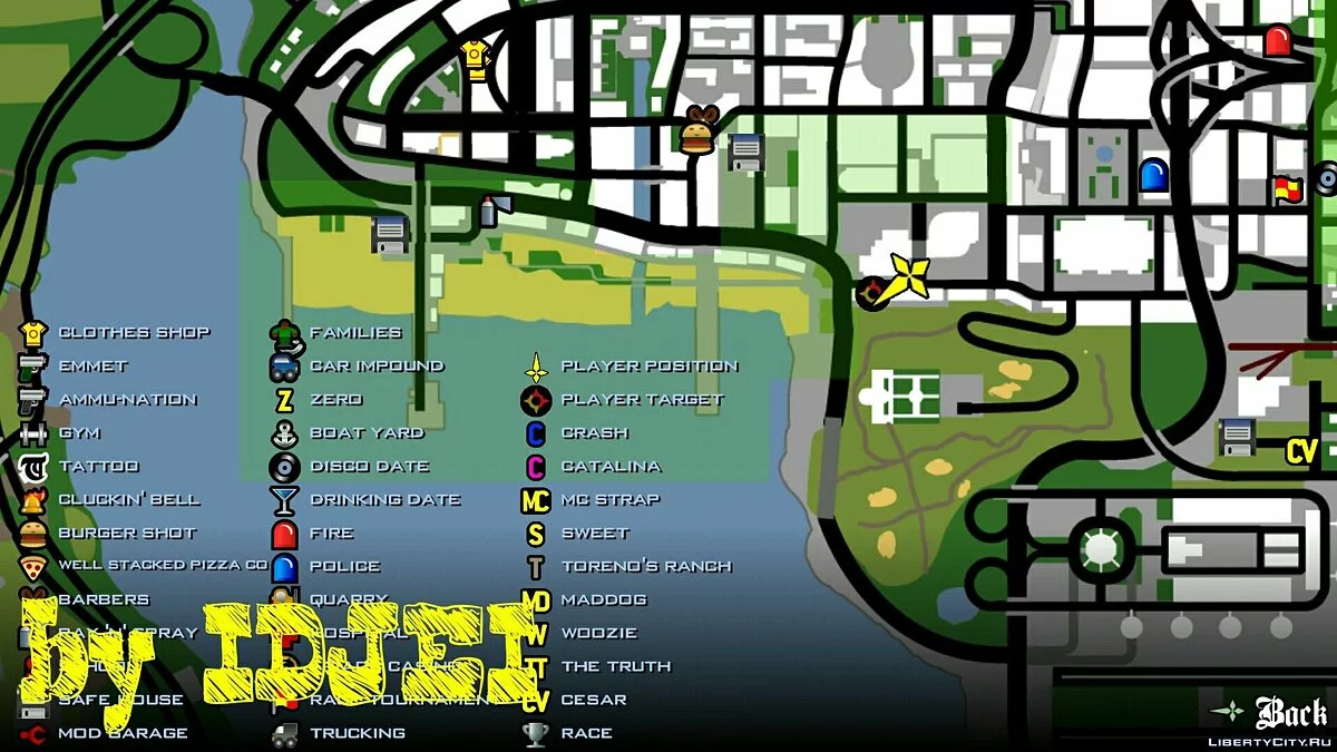 Бомж разборка в переулке / GTA San Andreas (iOS, Android)