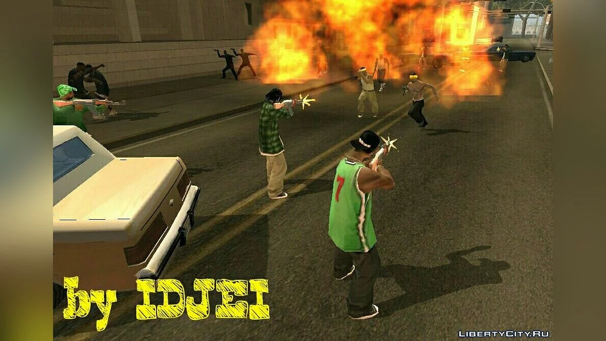 Бунт у Мэрии / GTA San Andreas (iOS, Android)