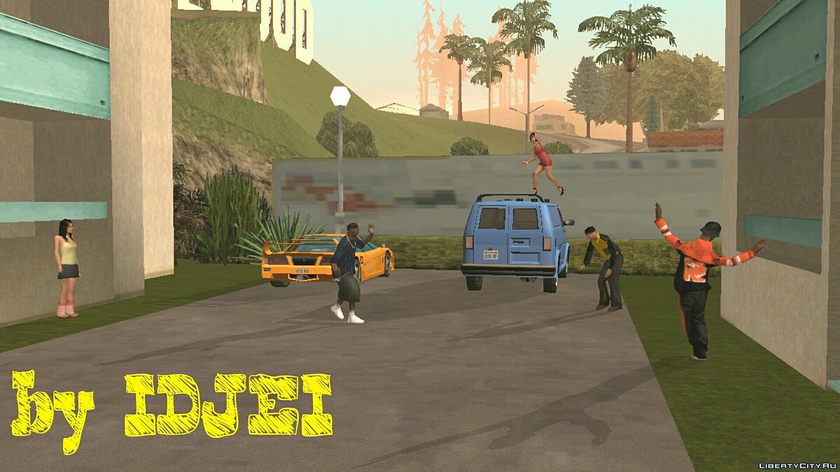 Скачать Dance на Малхолланд 1.0 для GTA San Andreas (iOS, Android)