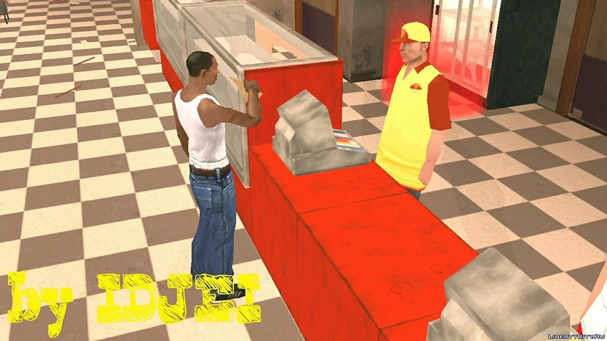 Diner мафии в LS  / GTA San Andreas (iOS, Android)