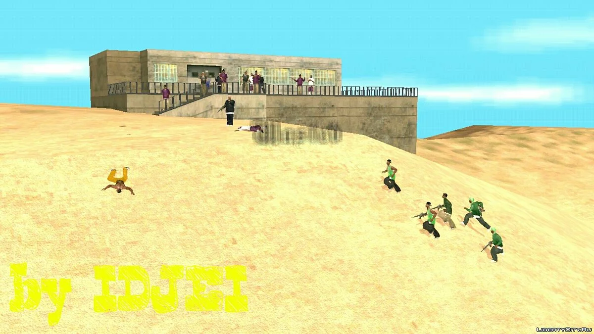 Гидробаза друга Смоука / GTA San Andreas (iOS, Android)