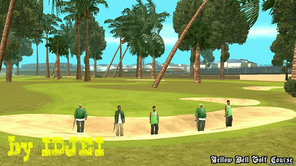 Гидробаза друга Смоука / GTA San Andreas (iOS, Android)