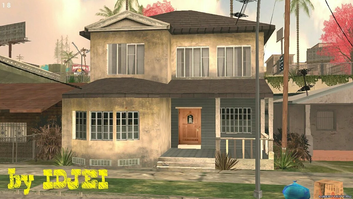 Интерьеры из катсцены 1.0 / GTA San Andreas (iOS, Android)