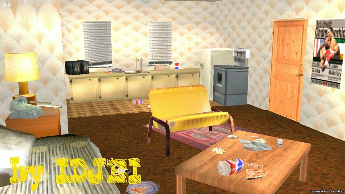 Интерьеры из катсцены 1.0 / GTA San Andreas (iOS, Android)