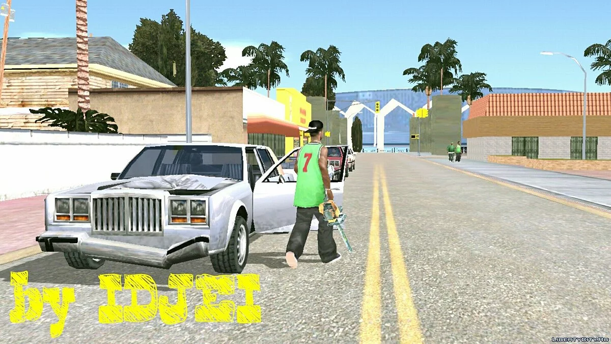 Новые оружия банд / GTA San Andreas (iOS, Android)