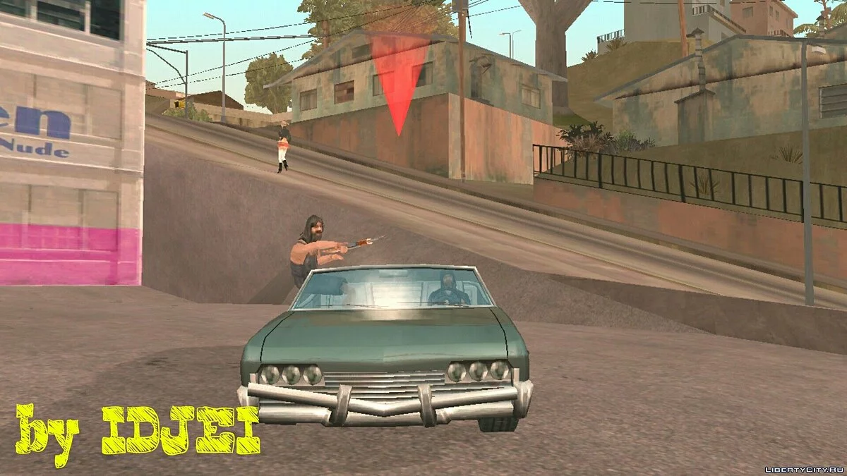 Охота бомжей за CJ / GTA San Andreas (iOS, Android)