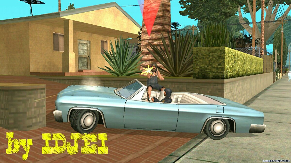 Скачать Охота бомжей за CJ для GTA San Andreas (iOS, Android)