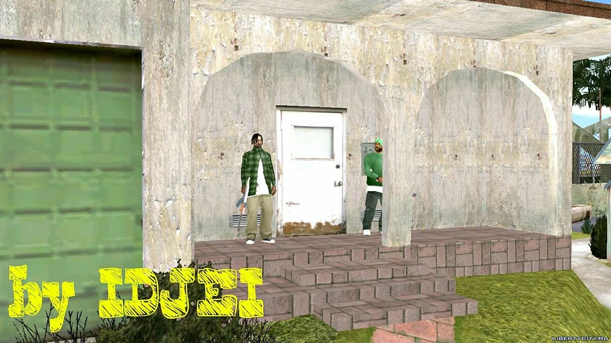 Охрана братков на Grove Street / GTA San Andreas (iOS, Android)