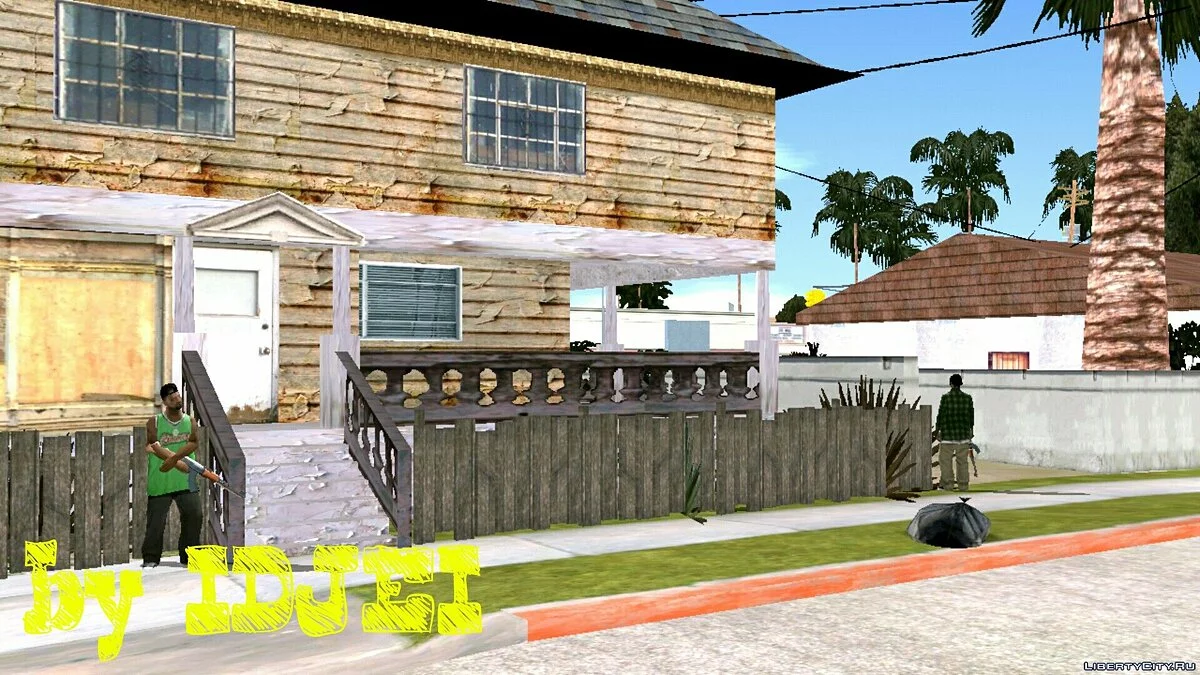 Охрана братков на Grove Street / GTA San Andreas (iOS, Android)