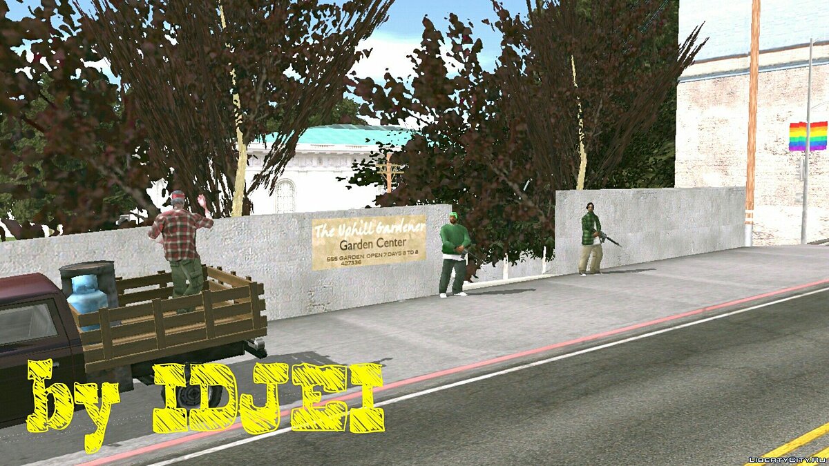 Скачать Оживление Garden Center в SF для GTA San Andreas (iOS, Android)