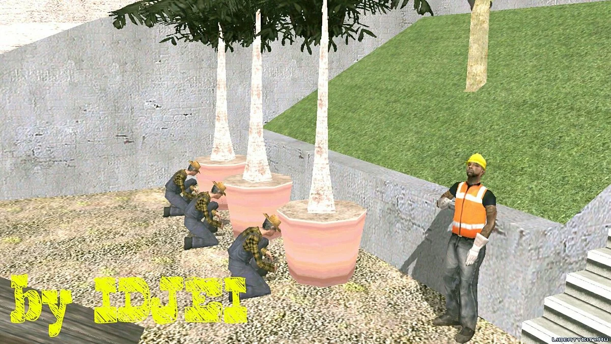 Оживление Garden Center в SF / GTA San Andreas (iOS, Android)