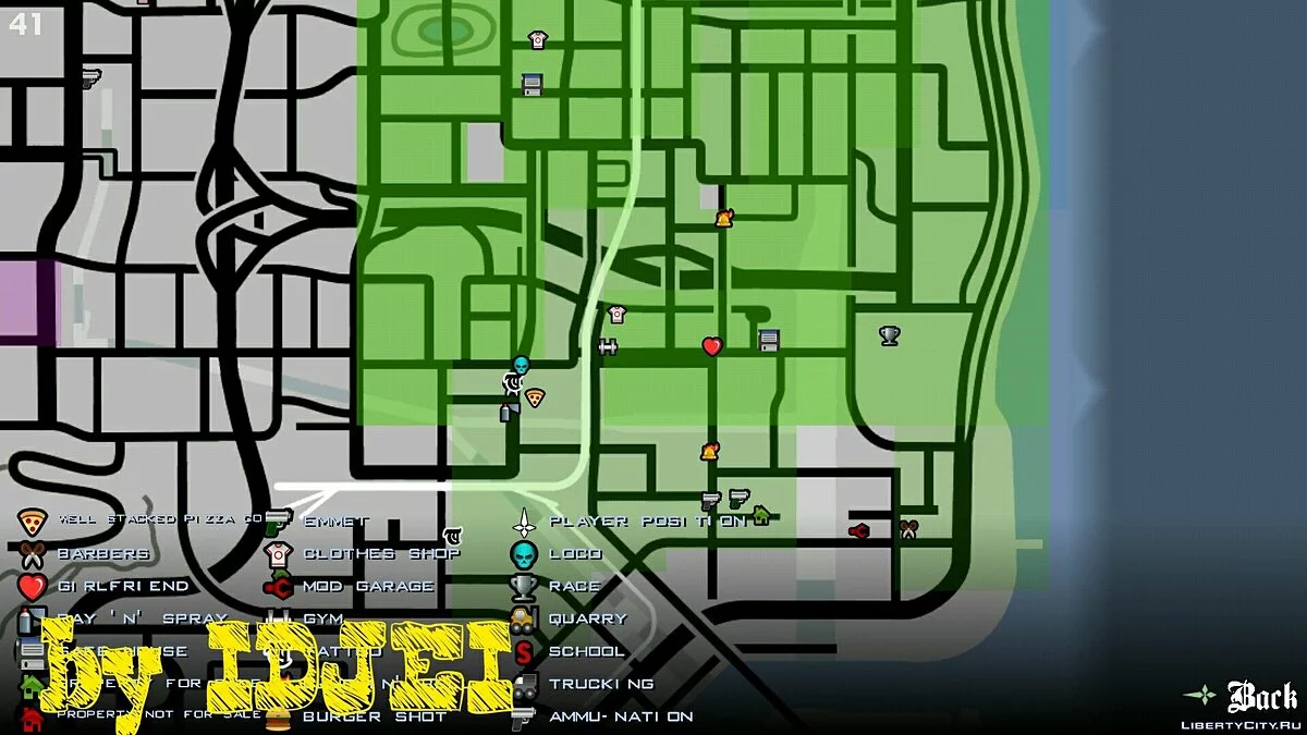 Псих в Айдлвуде / GTA San Andreas (iOS, Android)