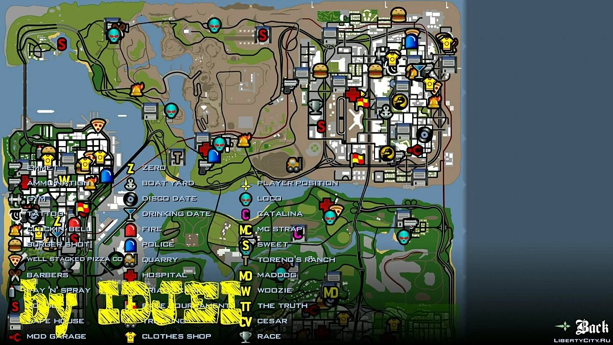 Психи в деревнях San Andreas / GTA San Andreas (iOS, Android)