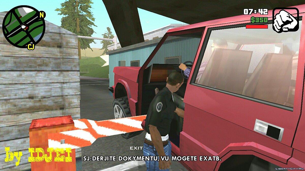 Скачать Работа пограничника (Android) для GTA San Andreas (iOS, Android)