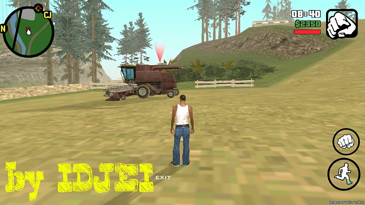 Скачать Работать в поле 1.0 (Android) для GTA San Andreas (iOS, Android)