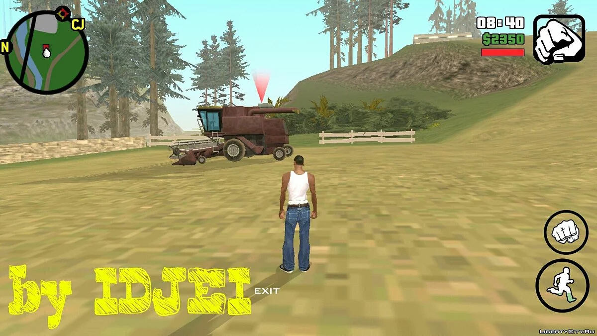 Работать в поле 1.0 (Android)  / GTA San Andreas (iOS, Android)