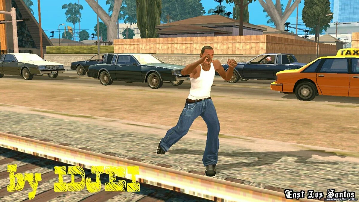 Смешанный бой CJ / GTA San Andreas (iOS, Android)
