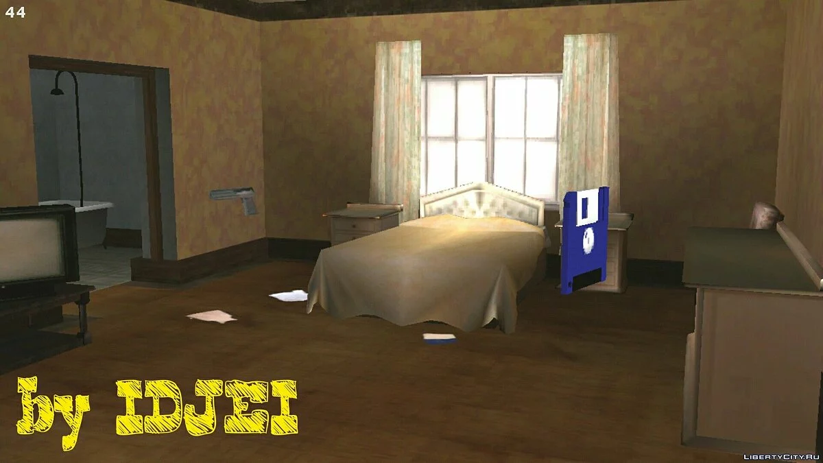 Возможность снять номер в мотеле / GTA San Andreas (iOS, Android)