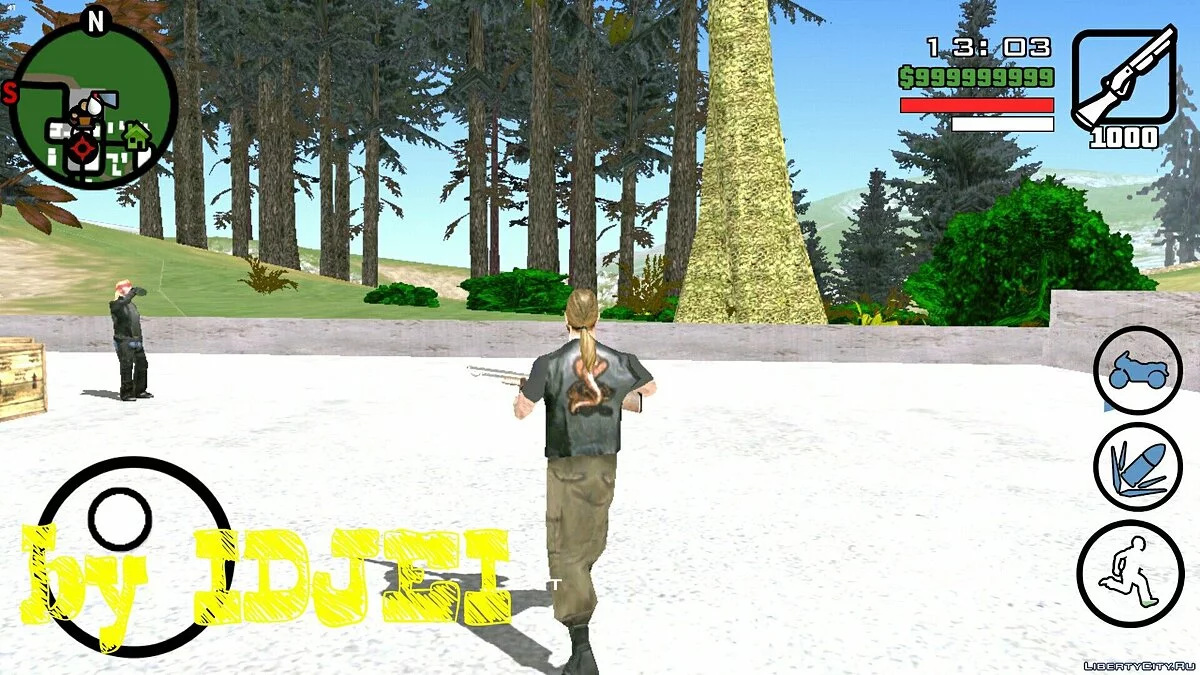 База байкеров в Диллимор / GTA San Andreas (iOS, Android)