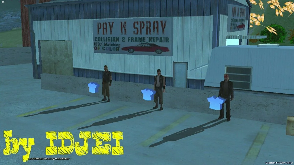 База байкеров в Диллимор / GTA San Andreas (iOS, Android)