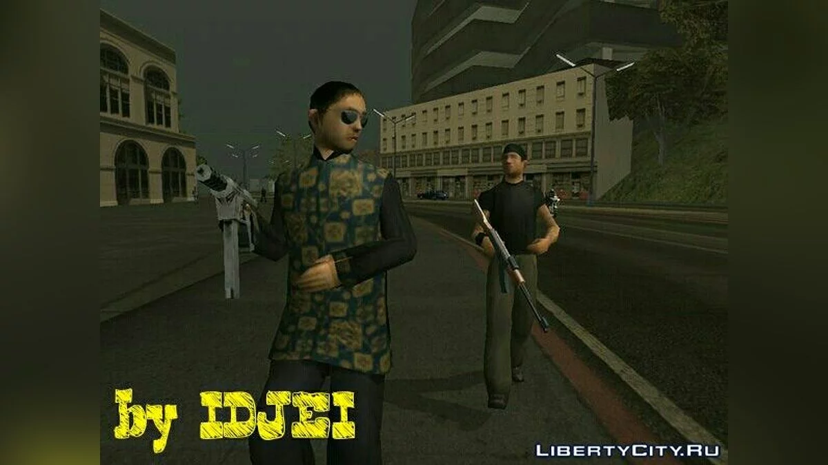 Новые оружия банд #2 / GTA San Andreas (iOS, Android)