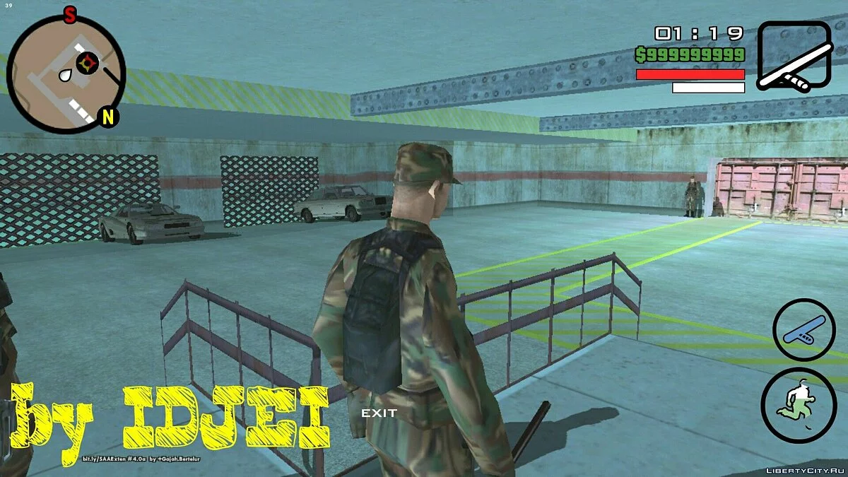 Работа в армии (Зона51) / GTA San Andreas (iOS, Android)
