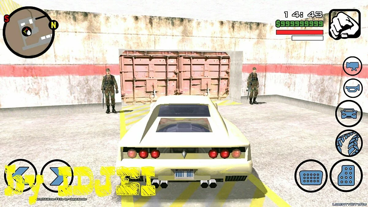 Работа в армии (Зона51) / GTA San Andreas (iOS, Android)