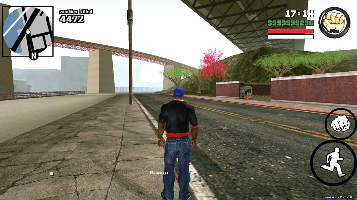 Счетчик убийств зомби / GTA San Andreas (iOS, Android)