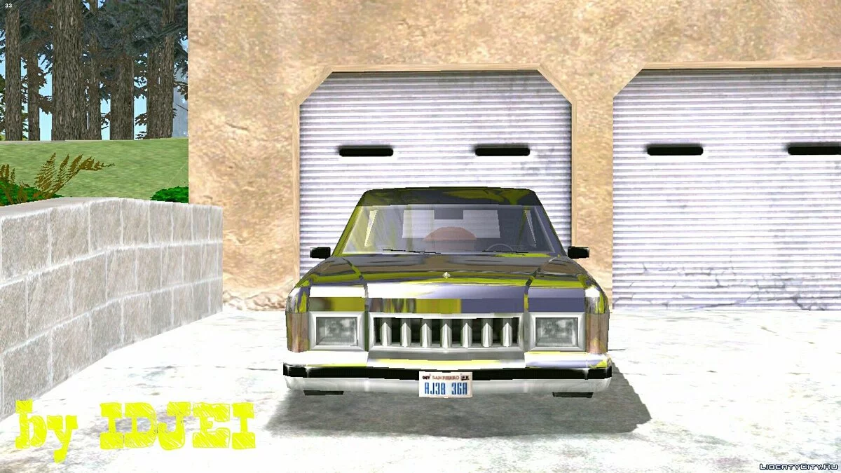 Спец машина копов в Диллимор / GTA San Andreas (iOS, Android)