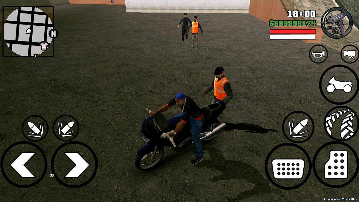 Скачать The Walking Dead для GTA San Andreas (iOS, Android)