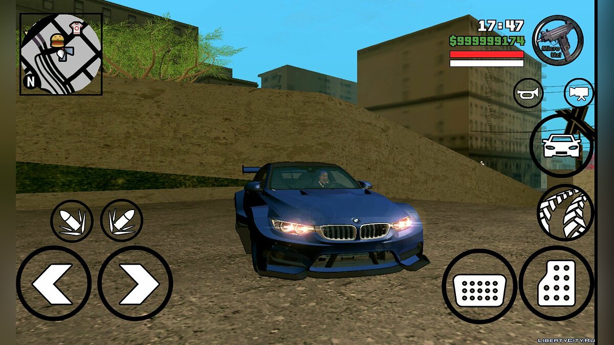 Скачать Управление фарами для GTA San Andreas (iOS, Android)