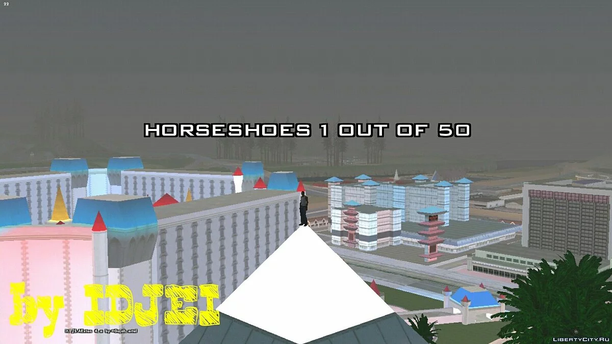 Вход на вышку пирамиды / GTA San Andreas (iOS, Android)