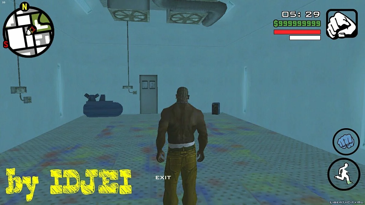 Вход в Pay 'n' Spray в LV / GTA San Andreas (iOS, Android)