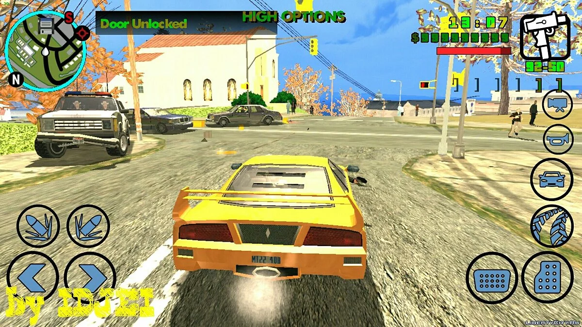 Doors close car / GTA San Andreas (iOS, Android)