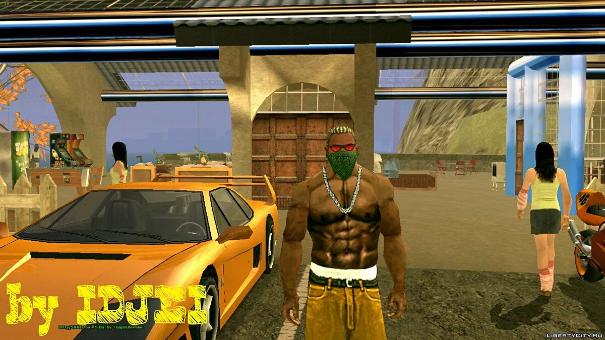 Green Rag all shades / GTA San Andreas (iOS, Android)