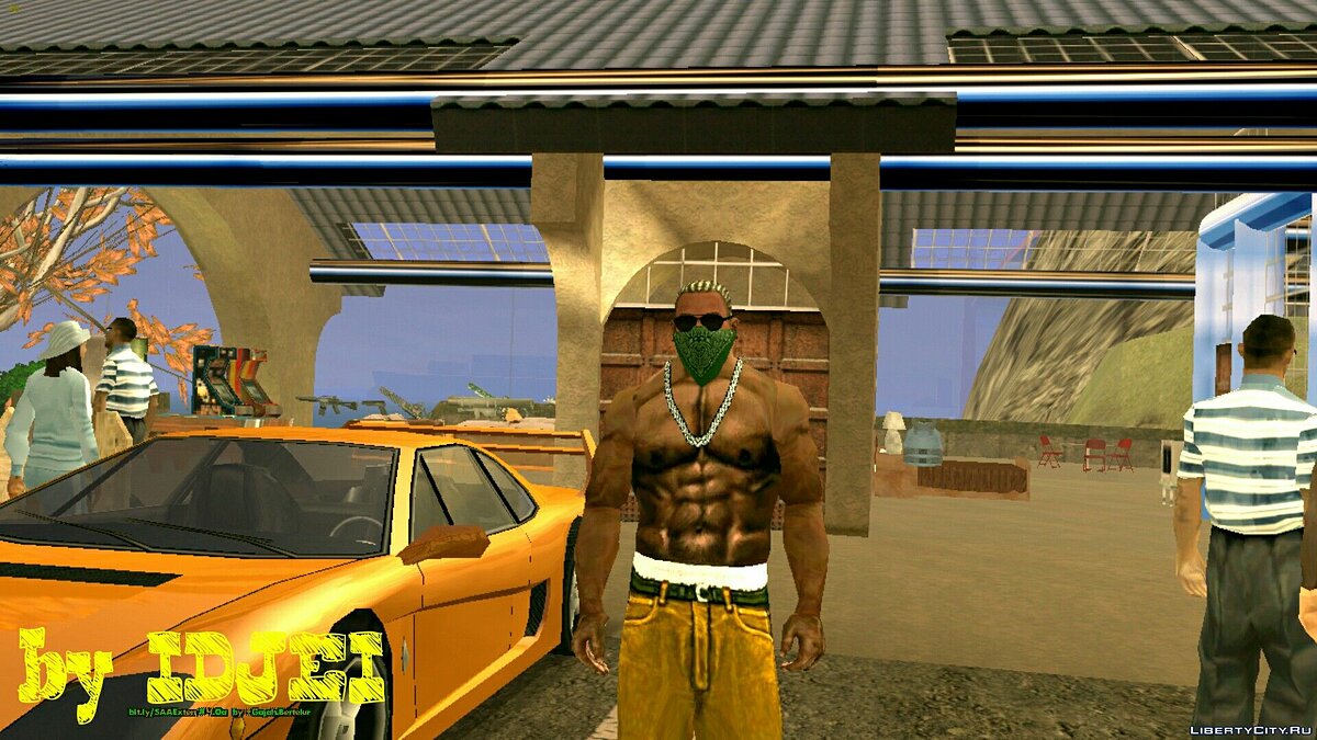 Скачать Green Rag all shades для GTA San Andreas (iOS, Android)