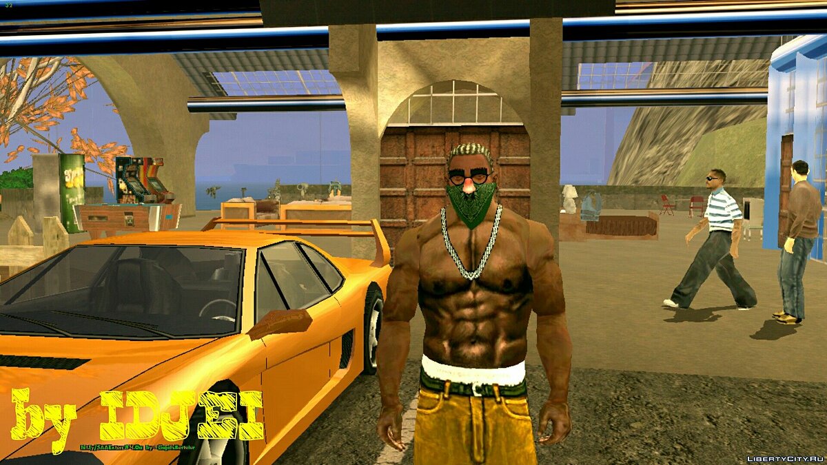 Скачать Green Rag all shades для GTA San Andreas (iOS, Android)