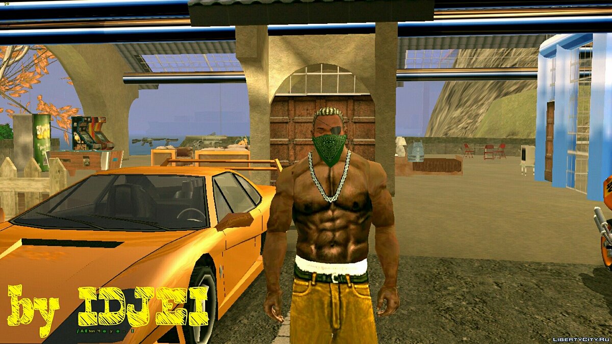 Скачать Green Rag all shades для GTA San Andreas (iOS, Android)