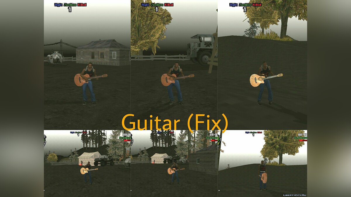 Скачать Guitar (Fix) для GTA San Andreas (iOS, Android)