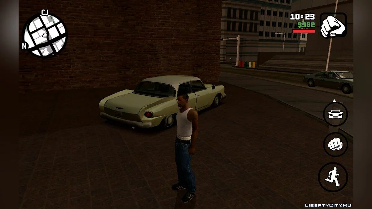 Больше припаркованных авто v1 / GTA San Andreas (iOS, Android)