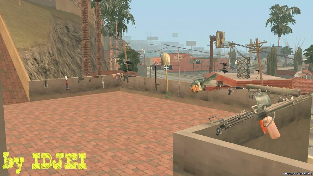 Дом CJ на Las Colinas / GTA San Andreas (iOS, Android)