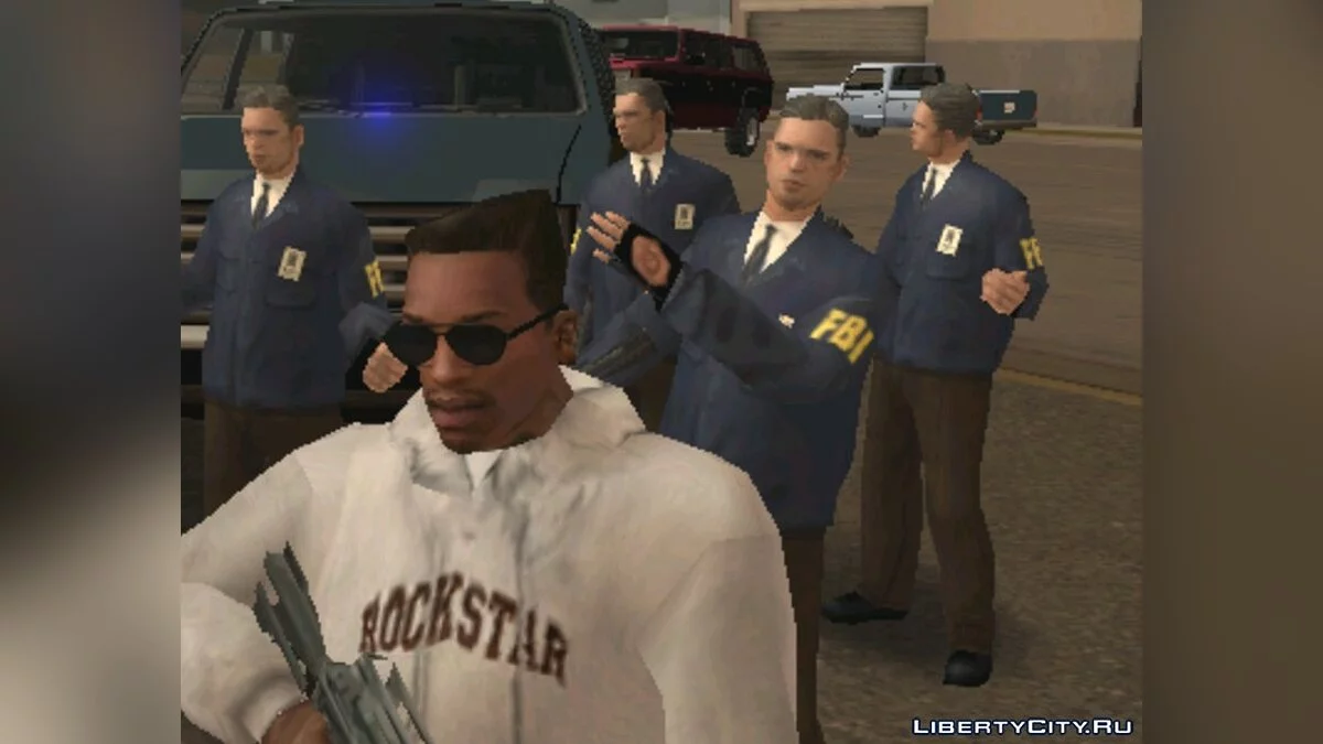 Телохранители из армии, ФБР и SWAT / GTA San Andreas (iOS, Android)